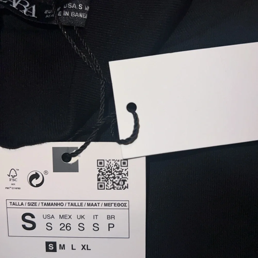 Women’s Zara Turtleneck Blouuse Top Size S New - Picture 2 of 4